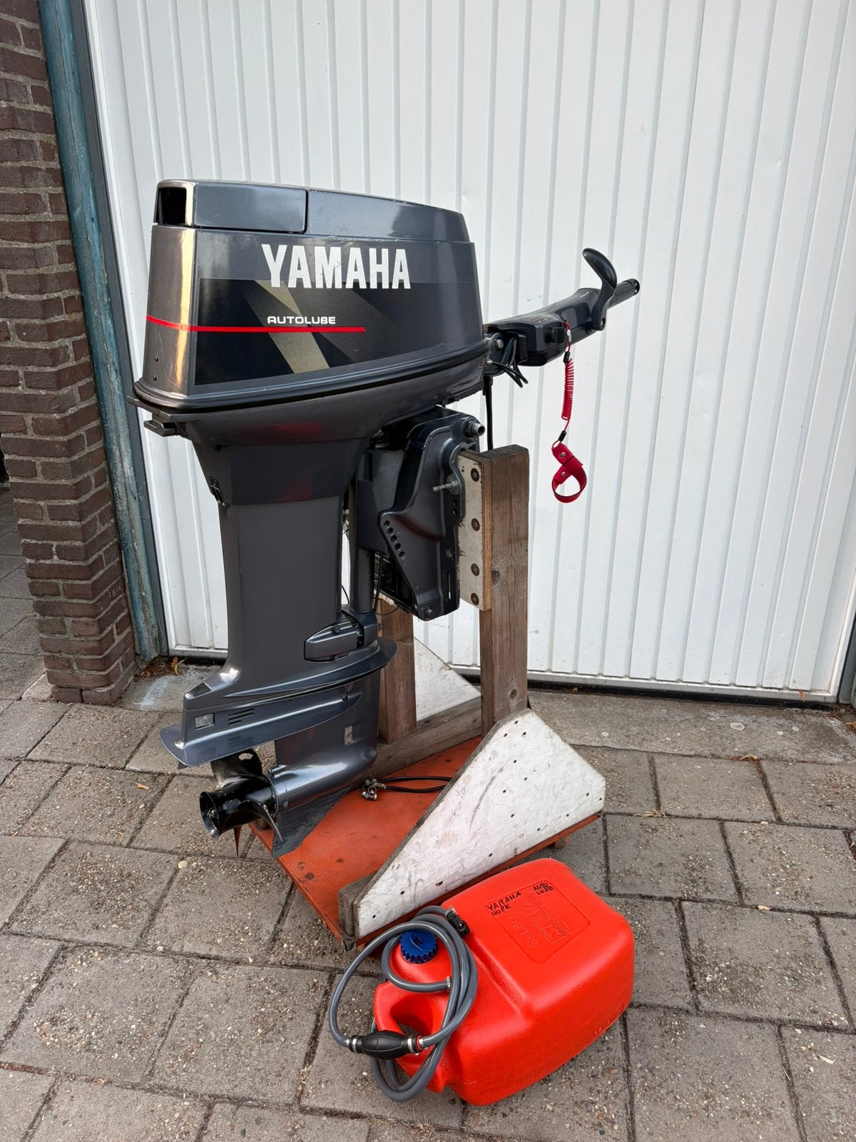 Yamaha 40 pk autolube langstaart buitenboordmotor boot., Ophalen, Gebruikt, 30 pk of meer, Elektrische start