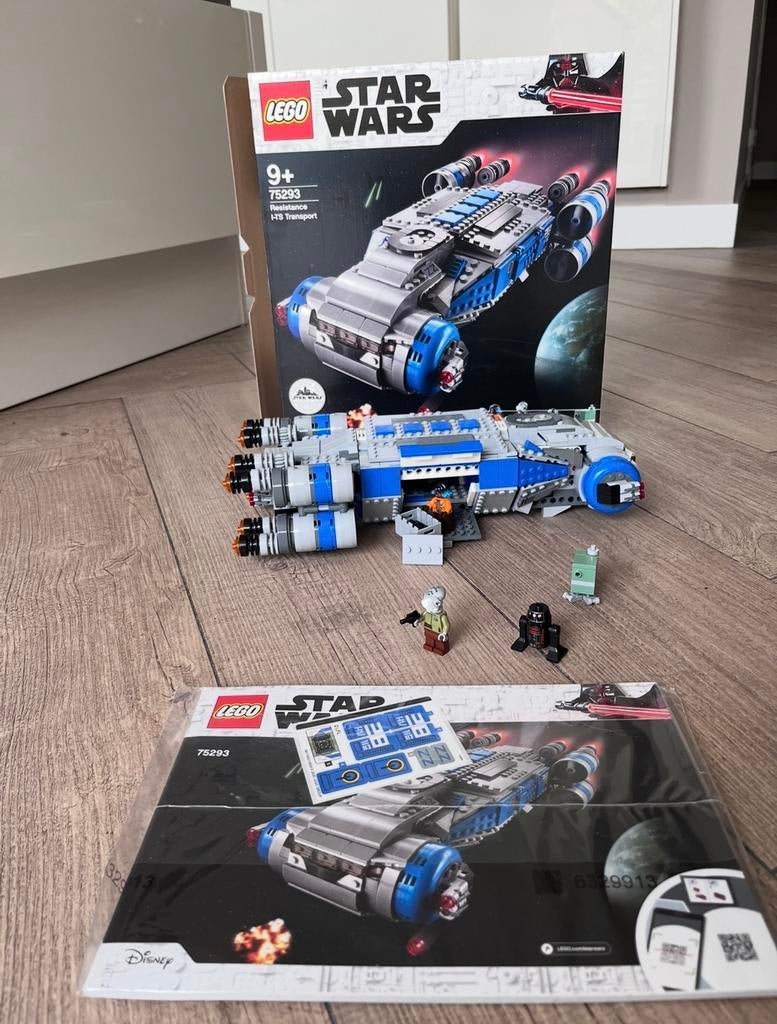 LEGO Star Wars 75293 Resistance I-TS Transport, Star Wars, Lego, Ophalen of Verzenden, Zo goed als nieuw