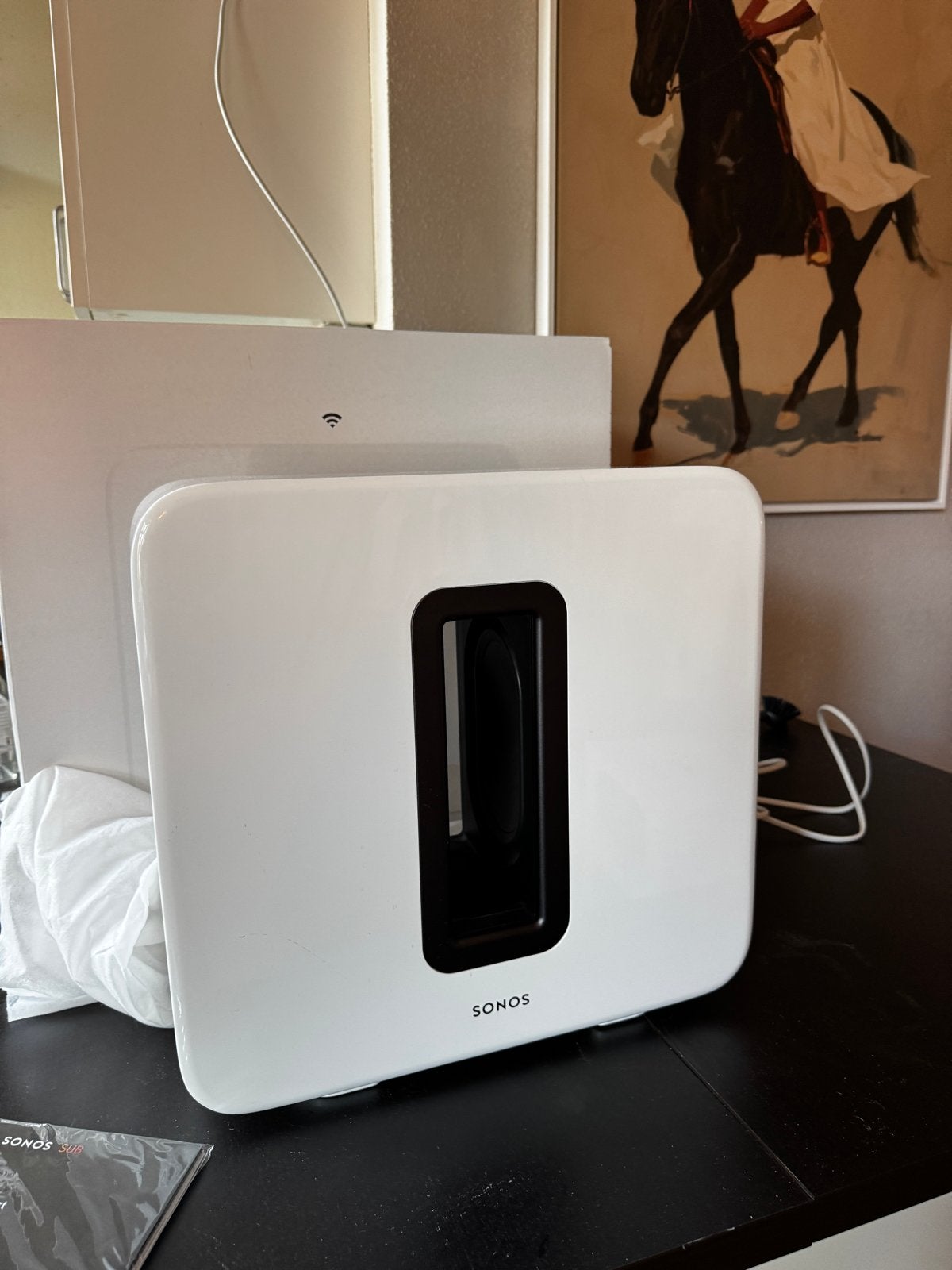 Sonos Sub Gen 2 Wit - Nieuwstaat met doos en boekjes