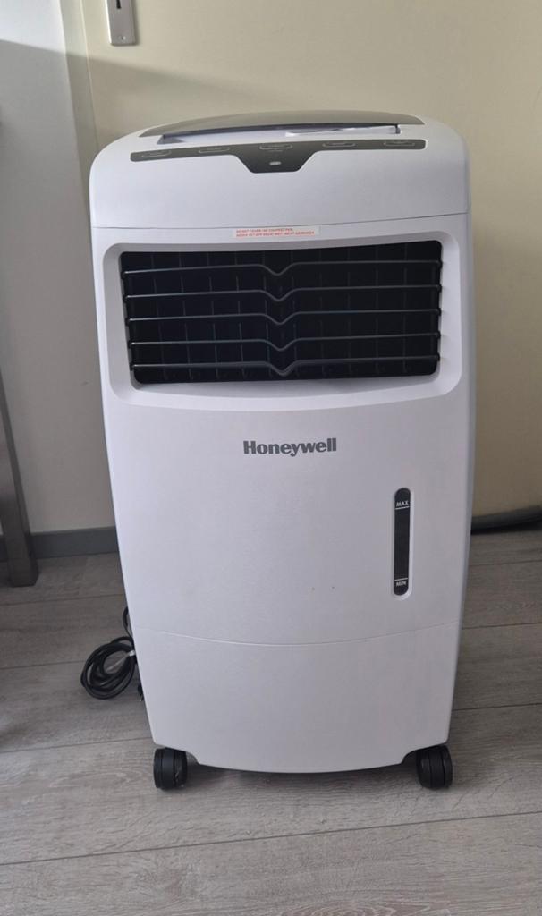 Luchtkoeler Honeywell, Witgoed en Apparatuur, Airco's, Zo goed als nieuw, Mobiele airco, Minder dan 60 m³, 3 snelheden of meer