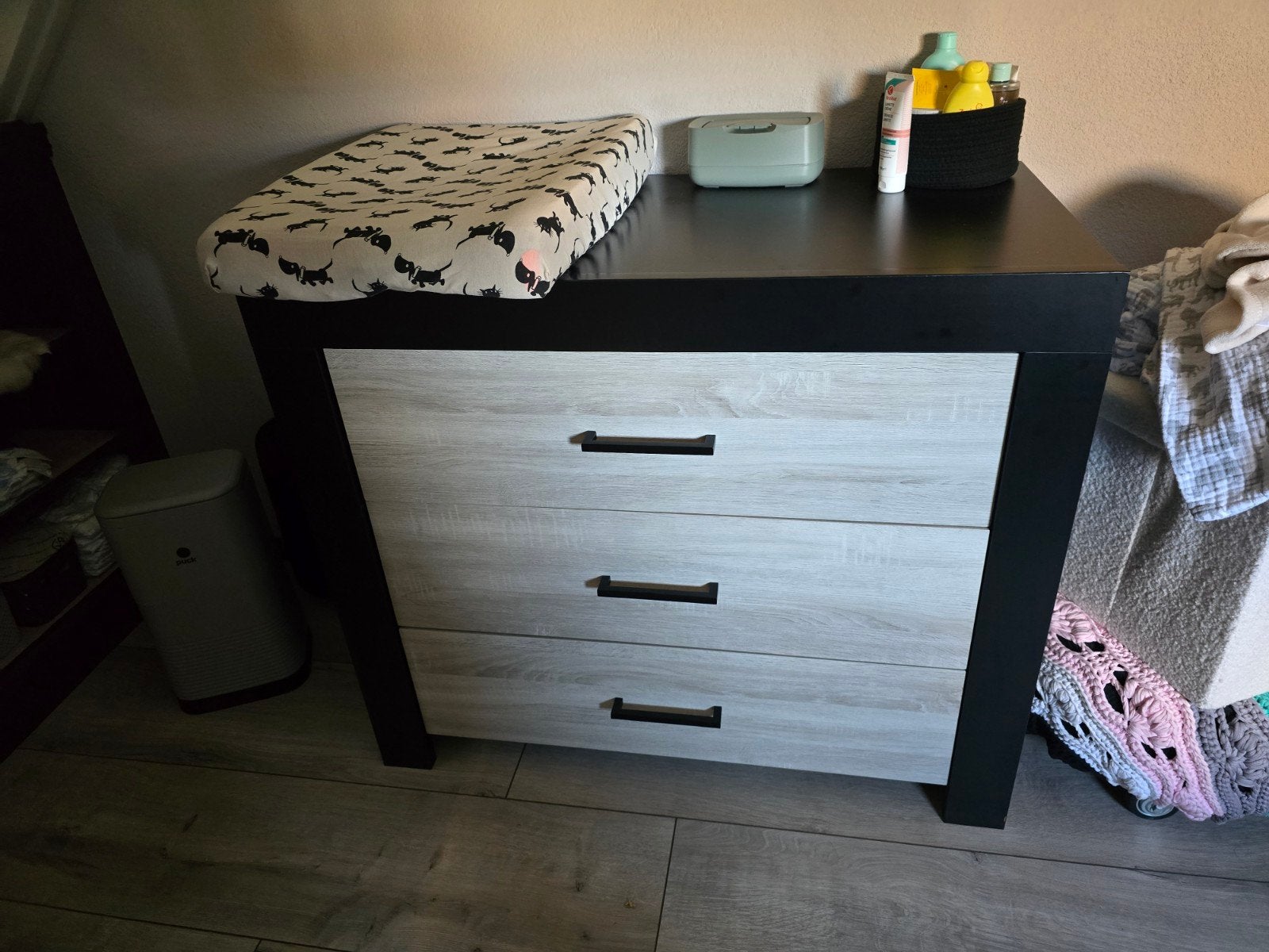 Brentwood commode + ledikant, Ophalen, Zo goed als nieuw, Jongetje of Meisje