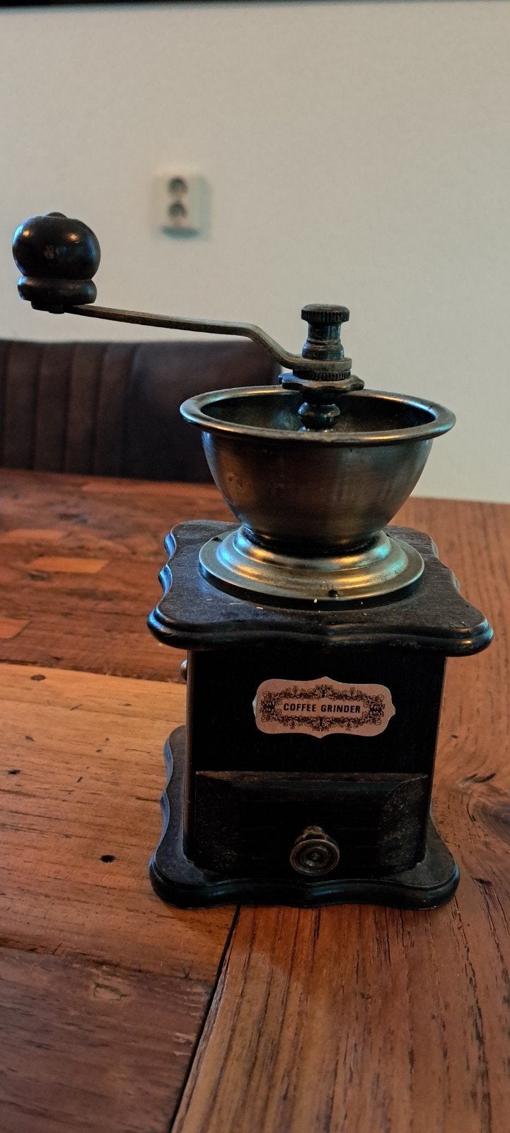 Vintage Koffiemolen - Handmatig - Decoratief en Functioneel, Witgoed en Apparatuur, Koffiezetapparaten, Gebruikt, Overige modellen
