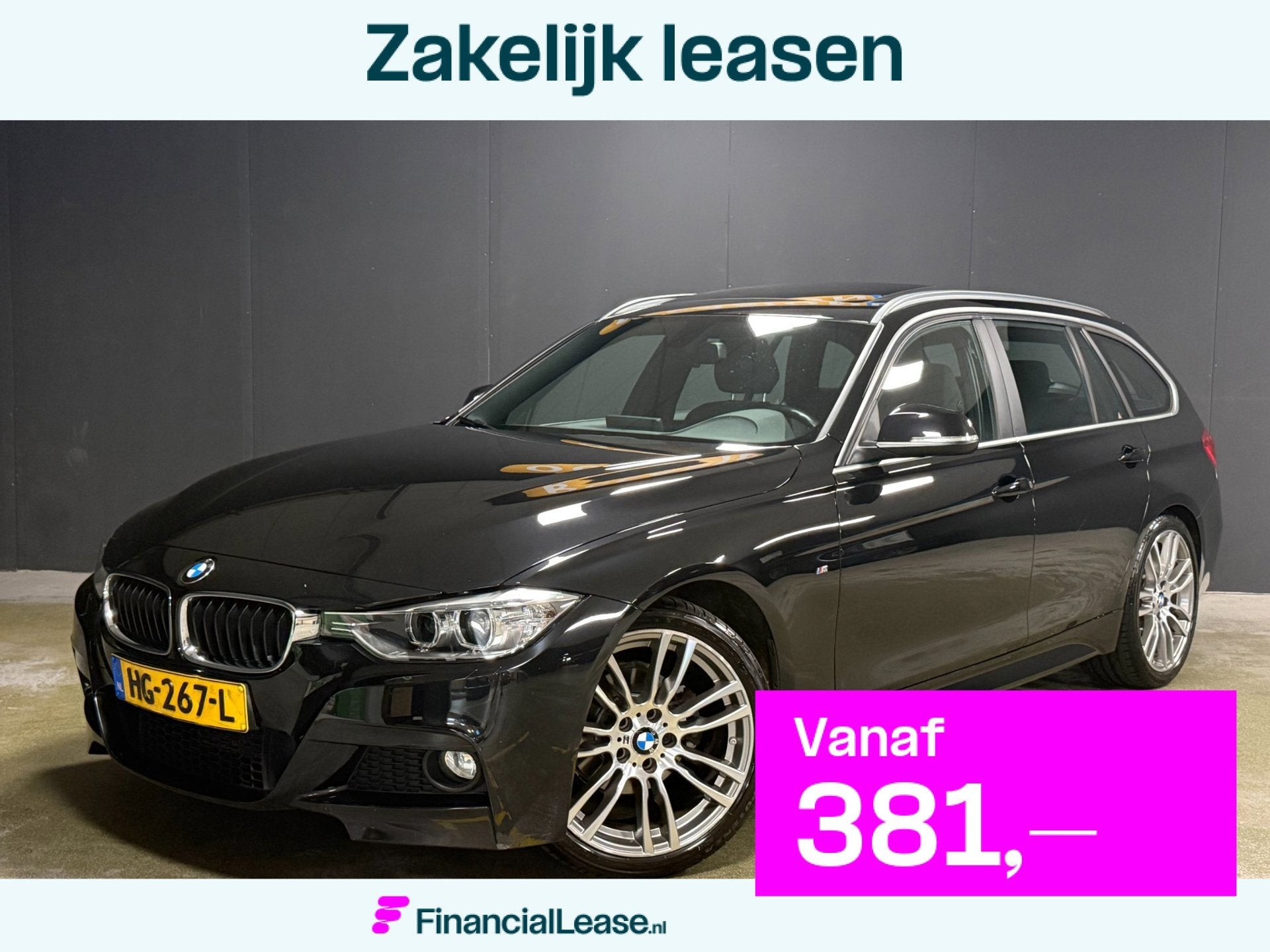 BMW 3-serie Touring 316i Executive M-Pakket|PANO|STOELV|LED|, Automaat, Dealer onderhouden, Gebruikt, 4 cilinders