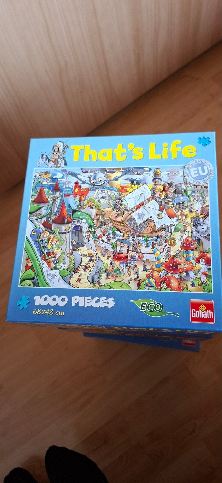 That's Life Legpuzzel 1000 stukjes Goliath, Ophalen of Verzenden, 500 t/m 1500 stukjes, Gebruikt, Legpuzzel