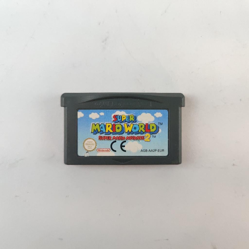 Super Mario World super mario advance 2 GBA €19.99!, Spelcomputers en Games, Games | Nintendo Game Boy, 1 speler, Racen en Vliegen