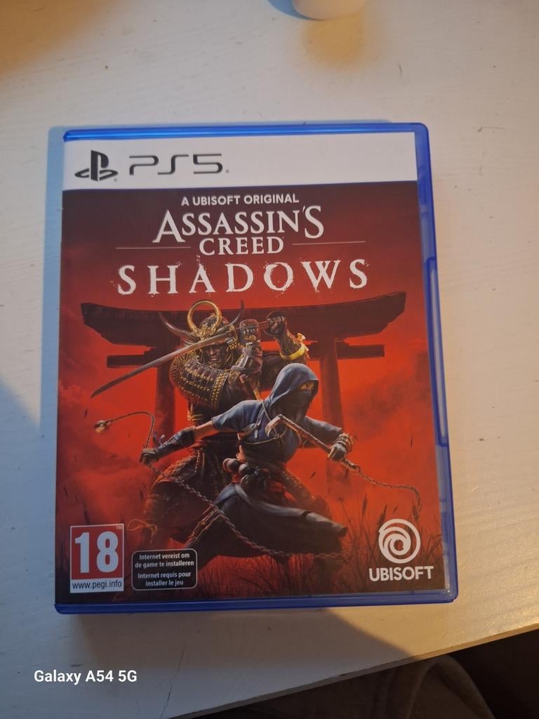 Assassin's Creed Shadows PS5 - Nieuwstaat, Spelcomputers en Games, Games | Sony PlayStation 5, Avontuur en Actie, Vanaf 18 jaar