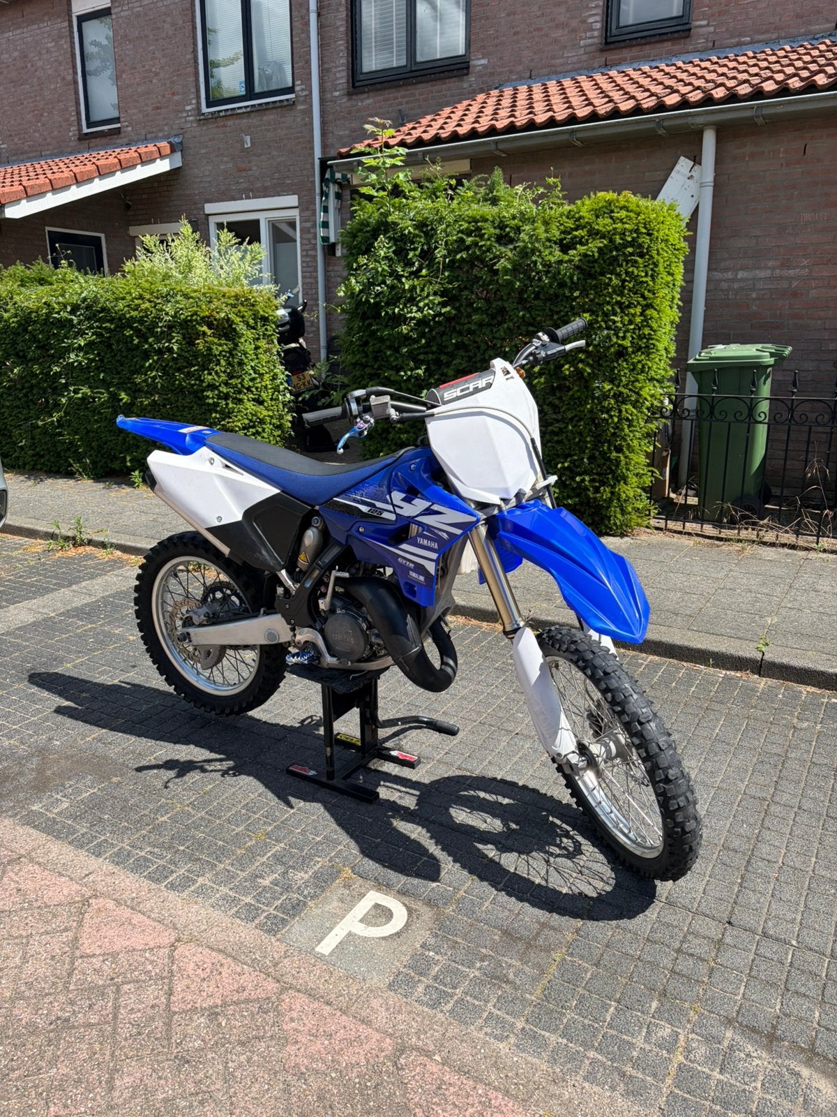 Yamaha 125 yz, Fietsen en Brommers, Brommers | Crossbrommers, Ophalen of Verzenden, Zo goed als nieuw, Yamaha
