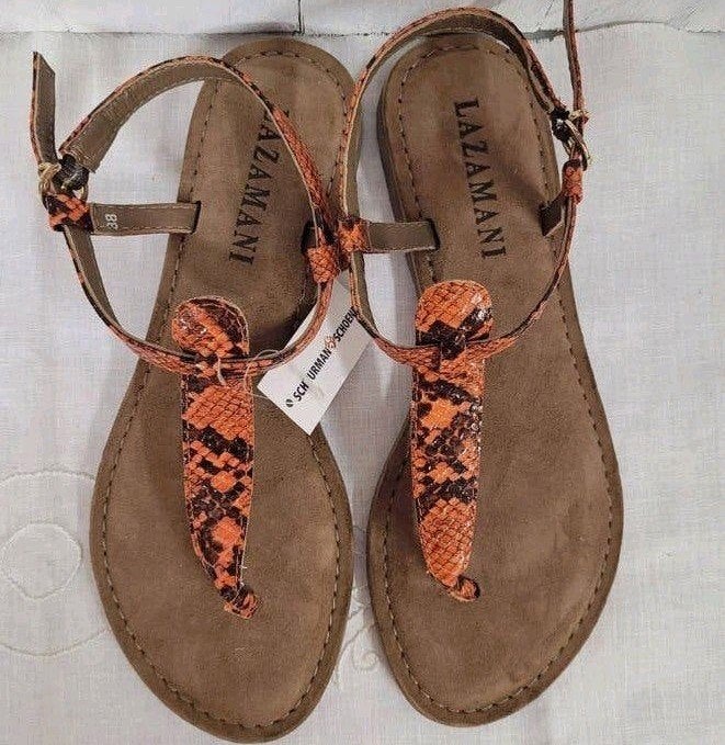Nieuw Lazamani sandalen  -  maat 38 -, Kleding | Dames, Schoenen, Oranje, Lazamani, Nieuw, Sandalen of Muiltjes
