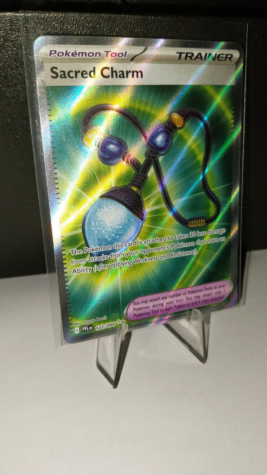 Sacred Charm Trainerkaart - Phantasmal Flames (122/094), Ophalen of Verzenden