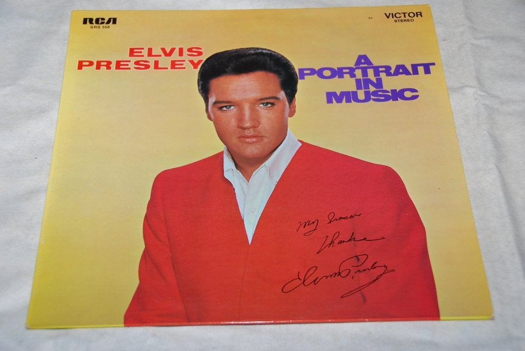 Elvis Presley – A Portrait In Music LP Vinyl, Cd's en Dvd's, Vinyl | Rock, Ophalen of Verzenden, Gebruikt