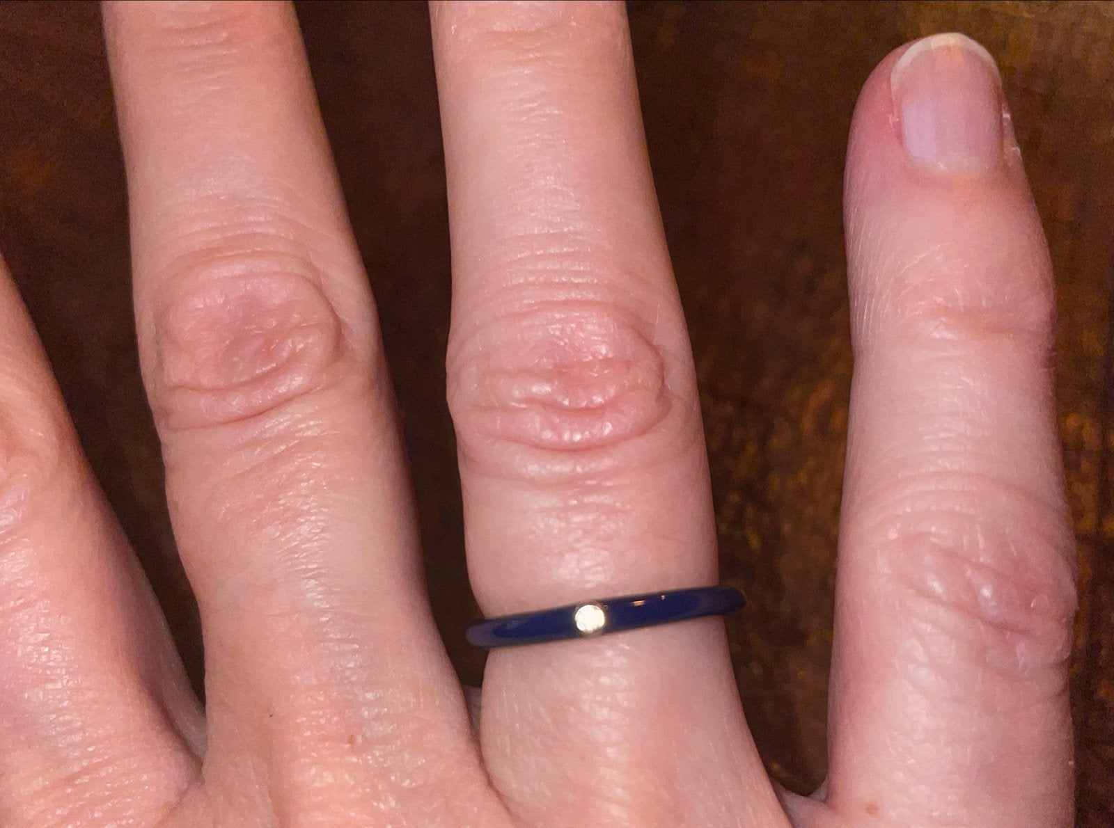 TI SENTO Ring 12225BL - Blauw met Zirkonia, Sieraden, Tassen en Uiterlijk, Ringen, Met kristal, Zo goed als nieuw, 17 tot 18, Dame
