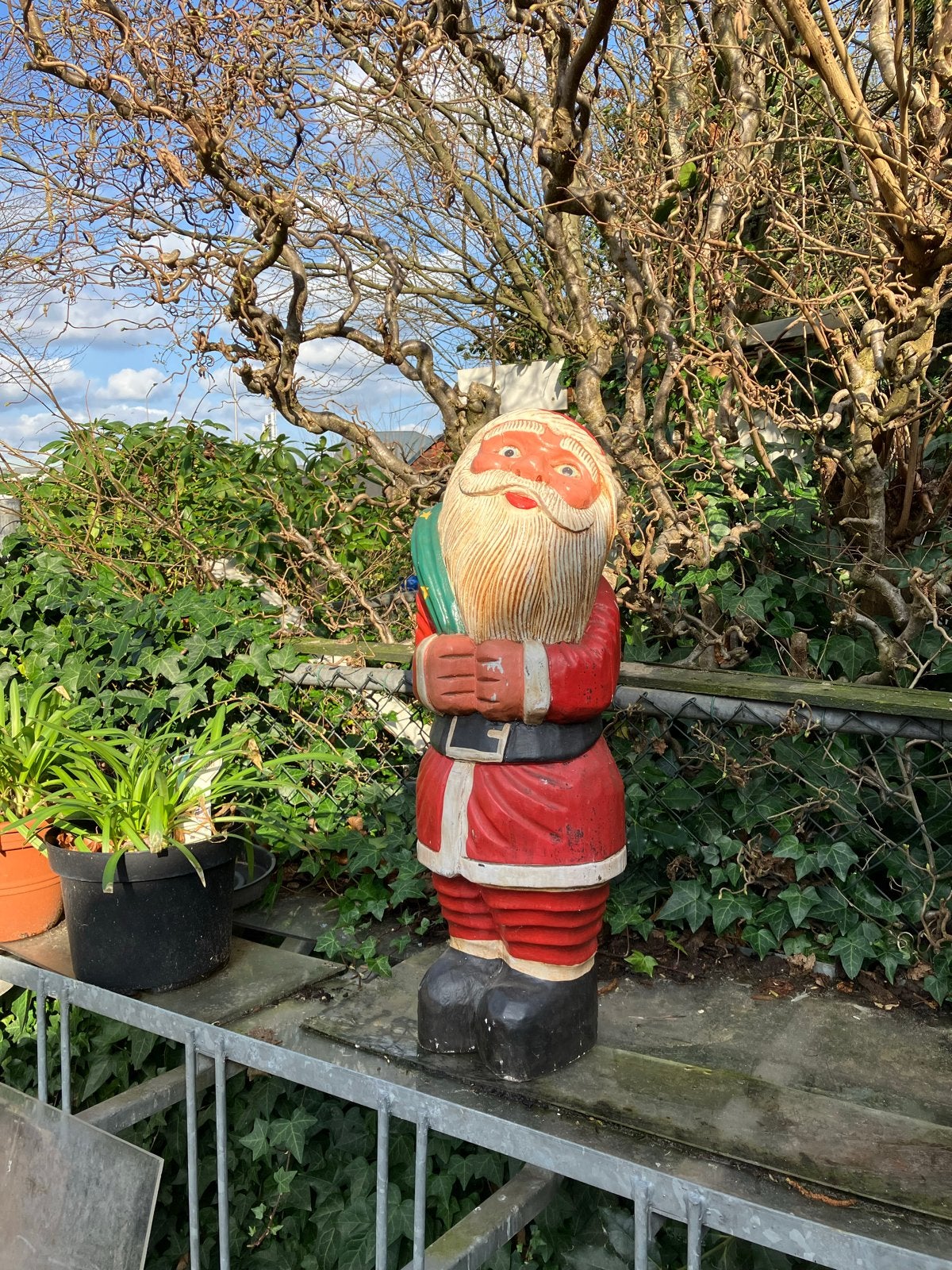 Kerstmannen, Ophalen