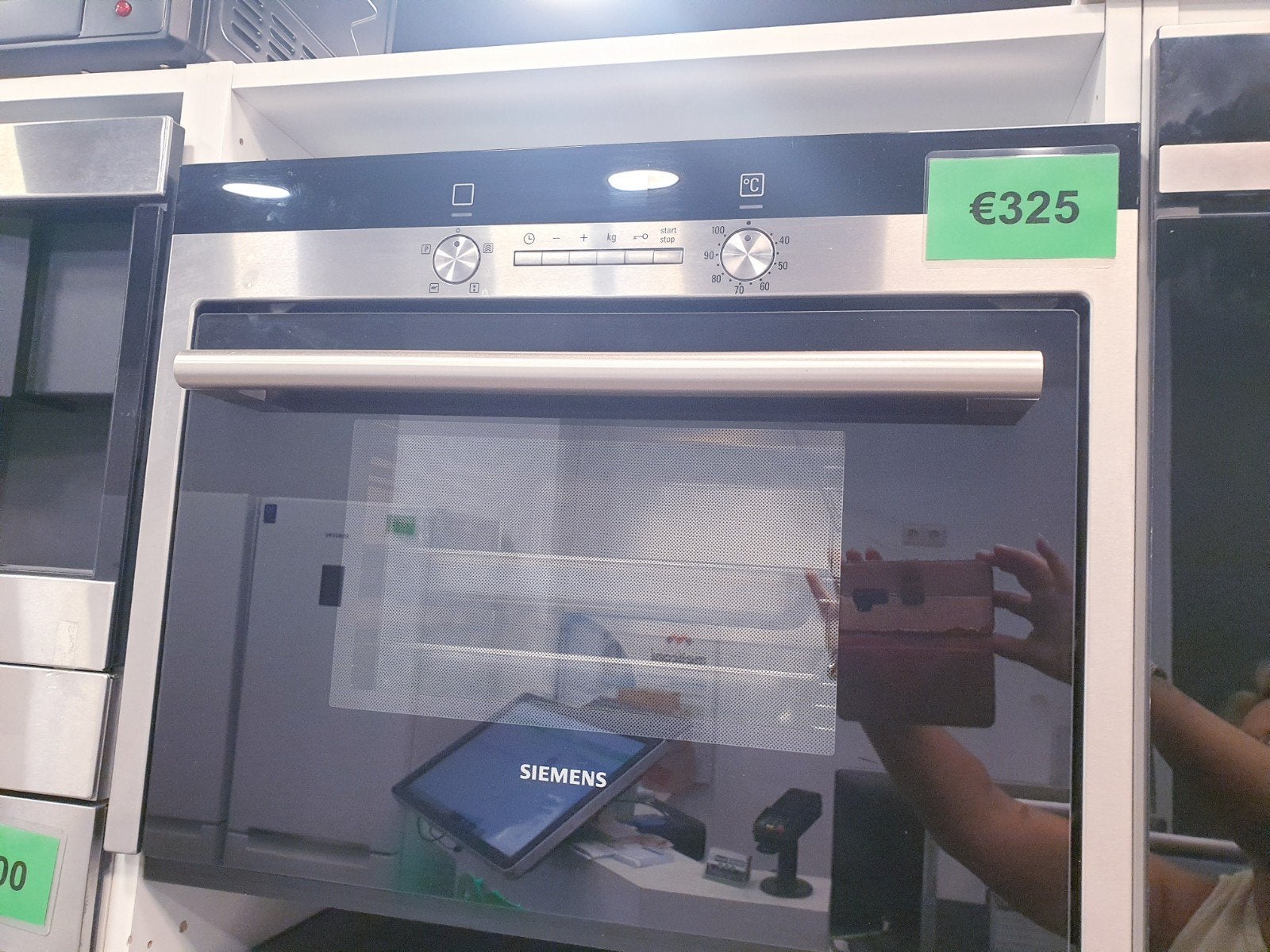 stoom oven Siemens 45bij60cm INC GARANTIE, Ophalen, Minder dan 45 cm, Siemens, Inbouw