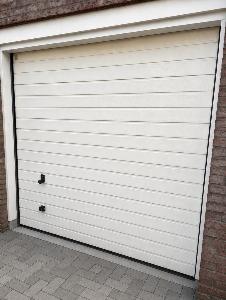 Hörmann sectionaal garagedeur met ProMatic motor – compleet, Ophalen, Gebruikt