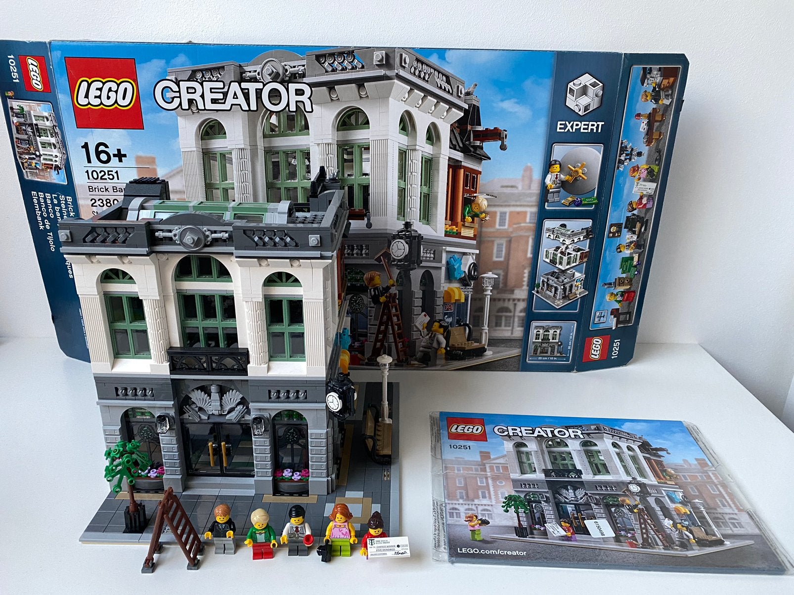 Lego Modular 10251 Brick Bank compleet, Lego, Ophalen of Verzenden, Zo goed als nieuw, Compleet