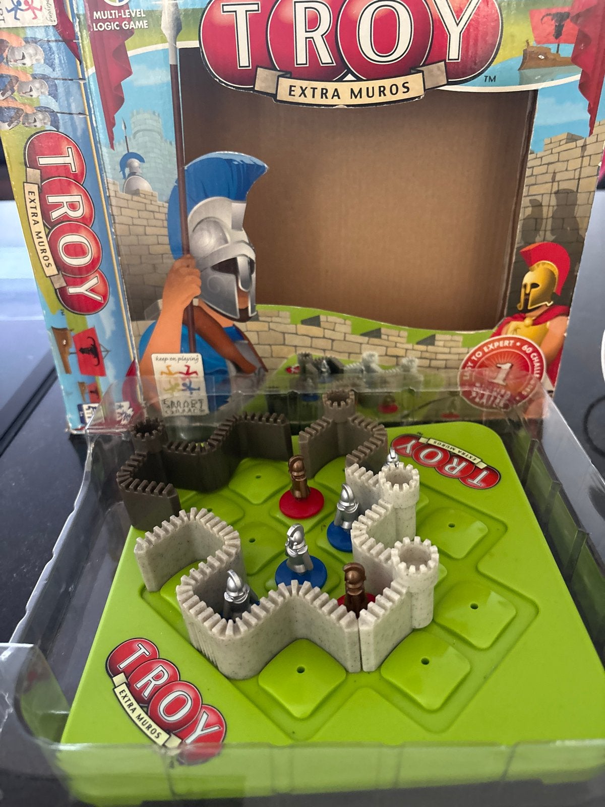 SmartGames Troy Extra Muros - Strategisch denkspel, Een of twee spelers, Ophalen of Verzenden, Gebruikt