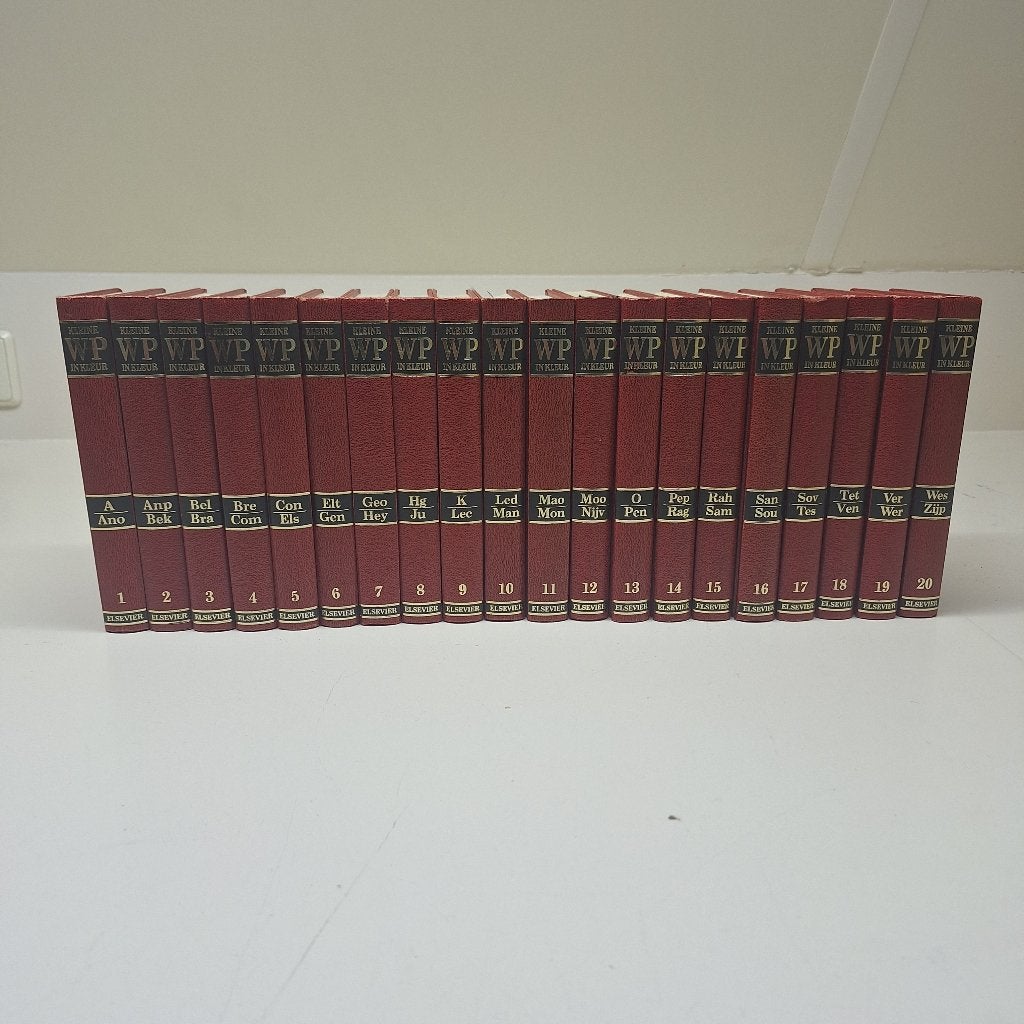 Encyclopedie de kleine WP in kleur Winkler Prins, 20 delig, Boeken, Encyclopedieën, Ophalen of Verzenden, Zo goed als nieuw, Algemeen