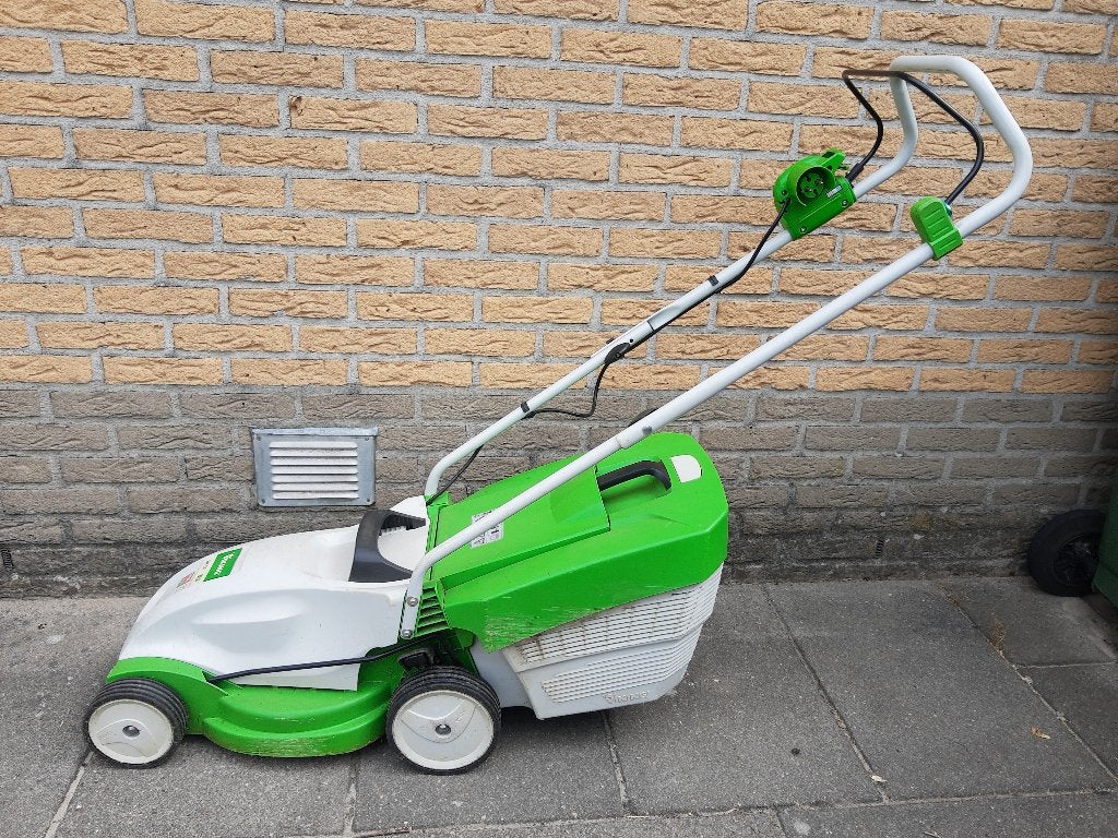 Grasmaaier, Ophalen, Gebruikt, Elektrische grasmaaier, Opvangbak