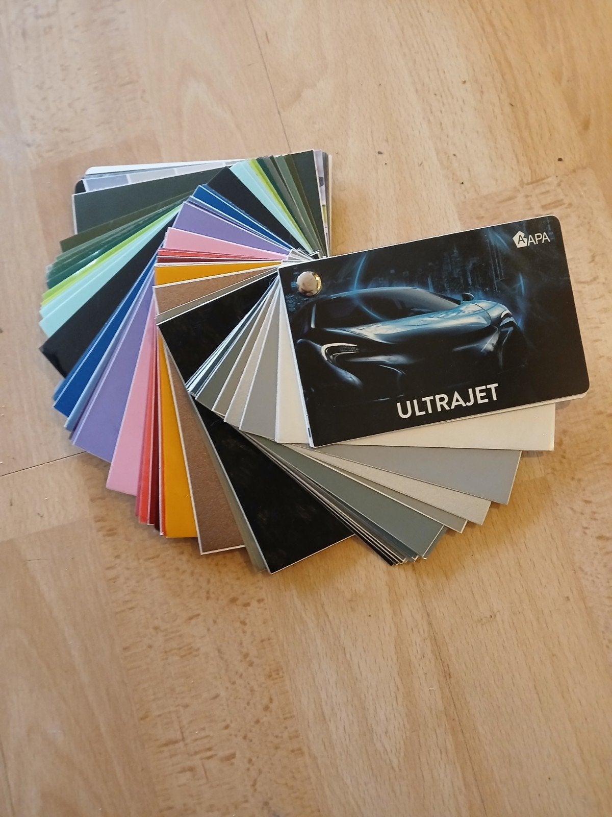 APA Automotive kleurenwaaier voor car wrapping, Ophalen of Verzenden