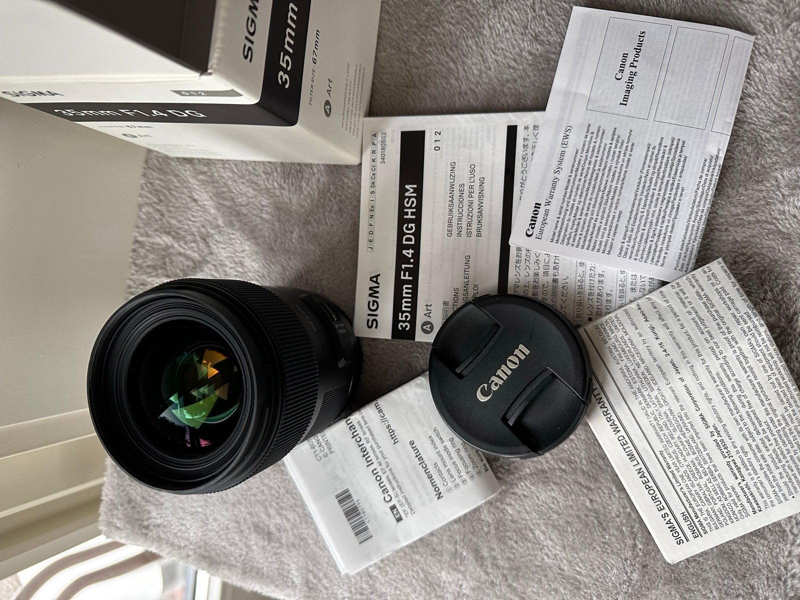 Foto 7 van Sigma 35mm F1.4 DG Art Lens voor Canon EF - Zo goed als nieu