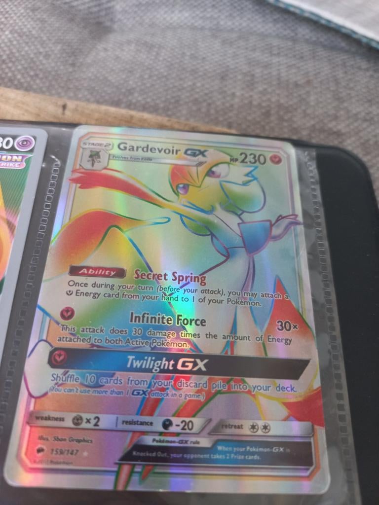 Pokimon, Ophalen of Verzenden, Zo goed als nieuw, Losse kaart, Foil