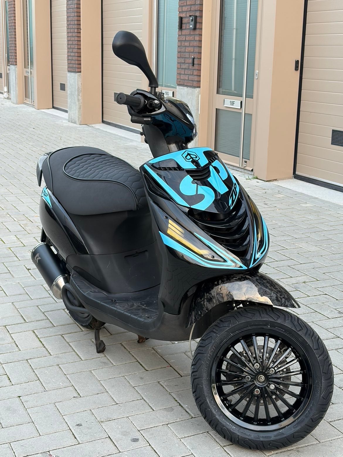 Piaggio zip carburateur 2015, Ophalen, Maximaal 45 km/u, Zip, Zo goed als nieuw