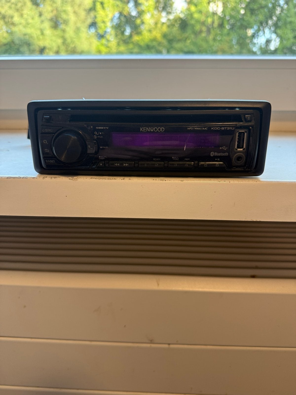 Kenwood KDC-BT31U Autoradio met Bluetooth en USB, Ophalen of Verzenden, Gebruikt