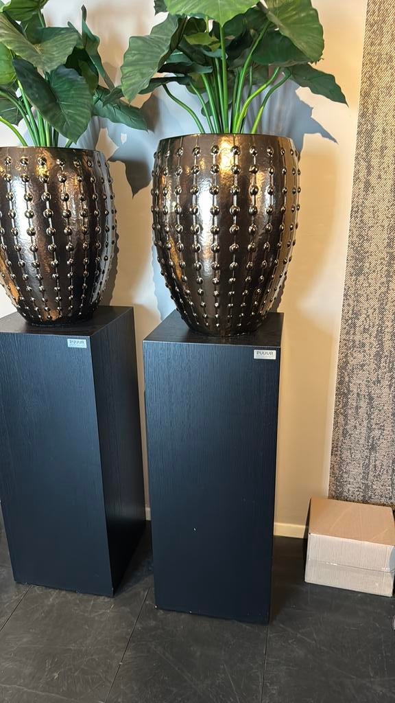 Puuur Interiors Pilaar eikenfineer matzwart, Huis en Inrichting, Ophalen of Verzenden, Zo goed als nieuw