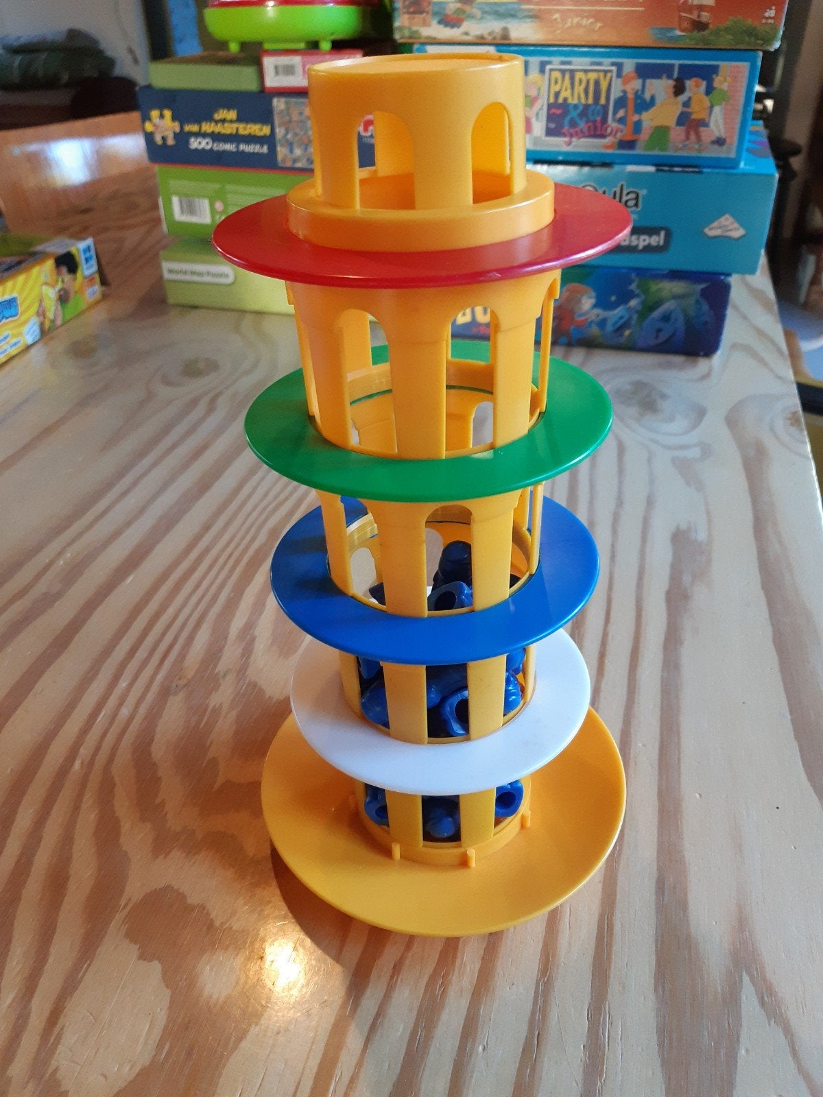 de toren van pisa, balansspel, Drie of vier spelers, Ophalen of Verzenden, Nieuw, Onbekend