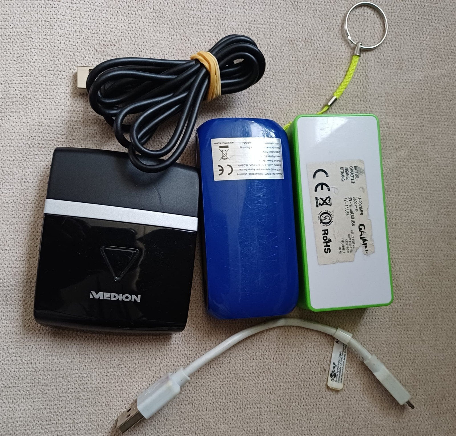 Powerbanks - Medion, Ophalen of Verzenden, Gebruikt, Medion, HOT, Power Bank