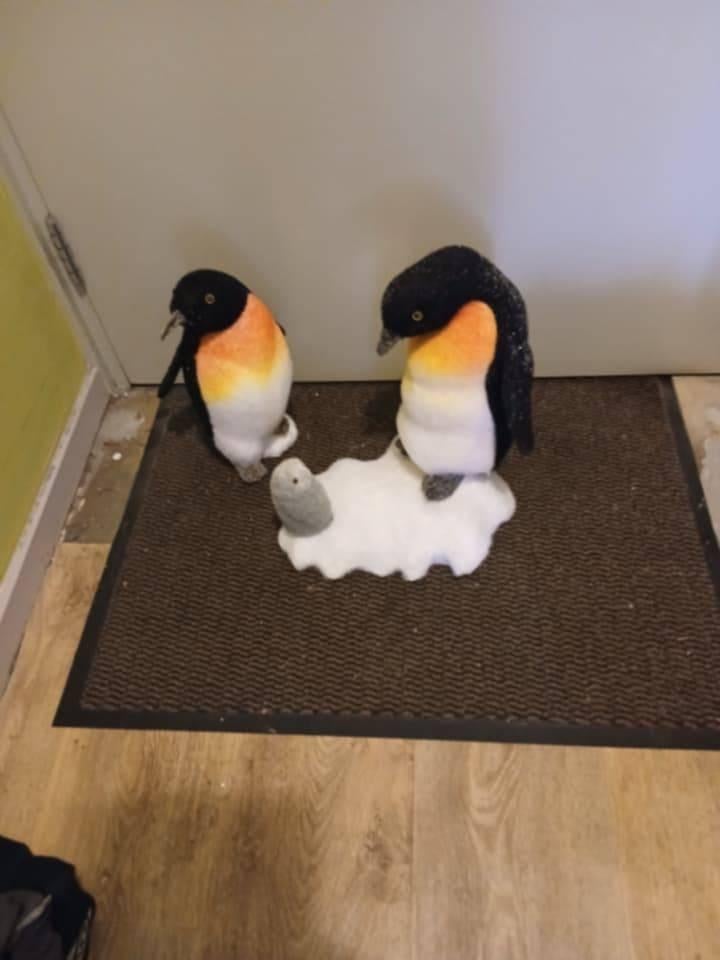Pingouin set, Ophalen