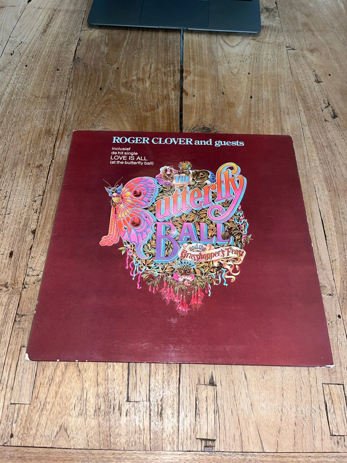 Roger Glover & Guests - Butterfly Ball LP (1974, Nederland), LP, Rock, Gebruikt, Ophalen of Verzenden