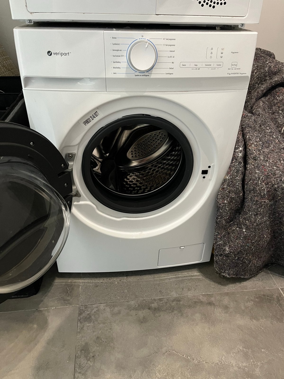 Veripart Voorlader Wasmachine - 7kg - Zo goed als nieuw, Ophalen, Zo goed als nieuw, Voorlader, Kort programma