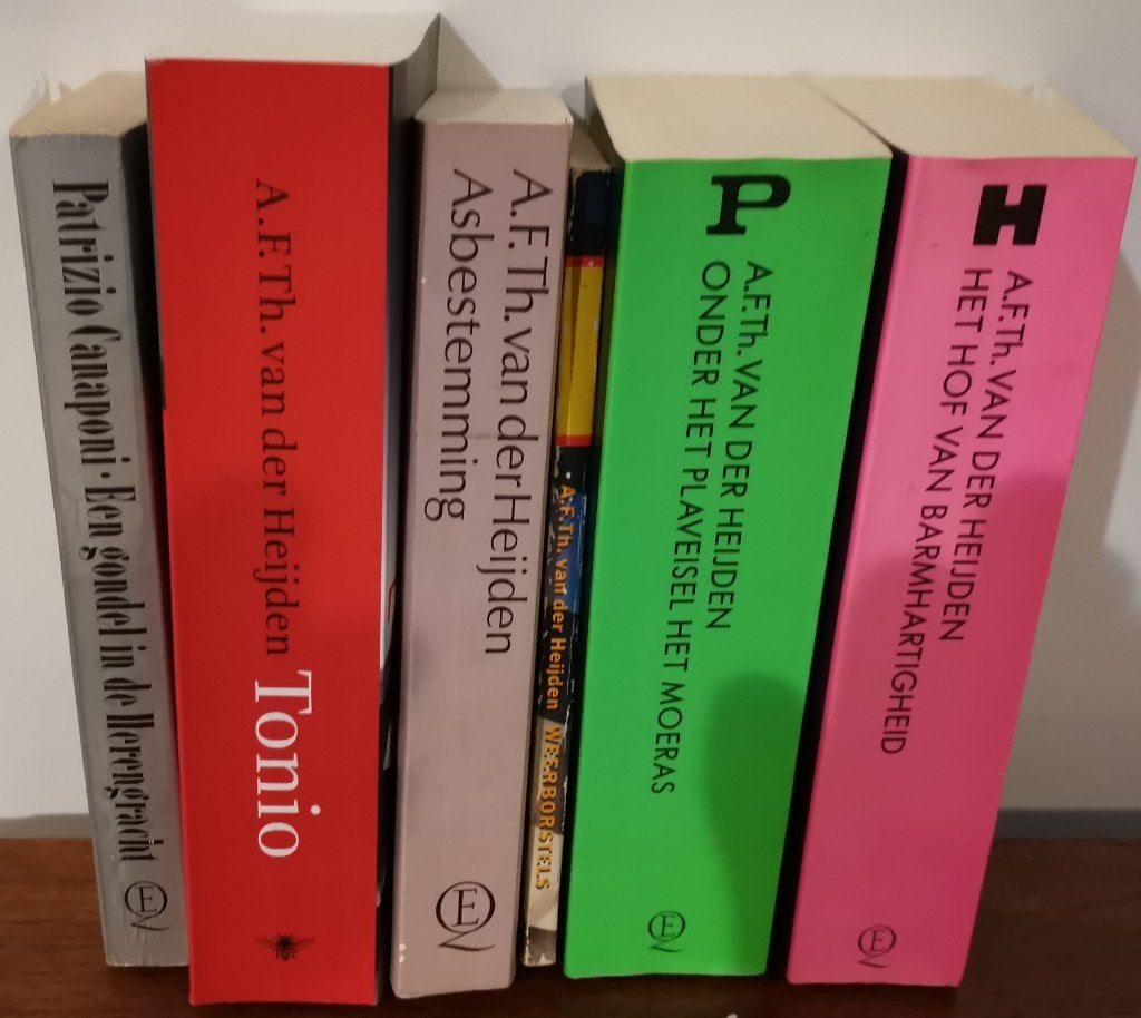 6x boek A.F.Th. van der Heijden: tandeloze tijd,tonio,etc., Ophalen of Verzenden, Zo goed als nieuw, A.F.Th. van der Heijden, Nederland