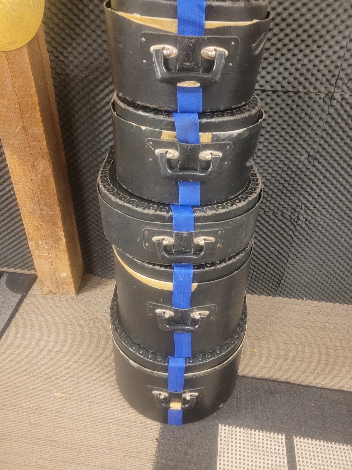 5 Delige kofferset, Ophalen of Verzenden, Gebruikt, Drums of Percussie