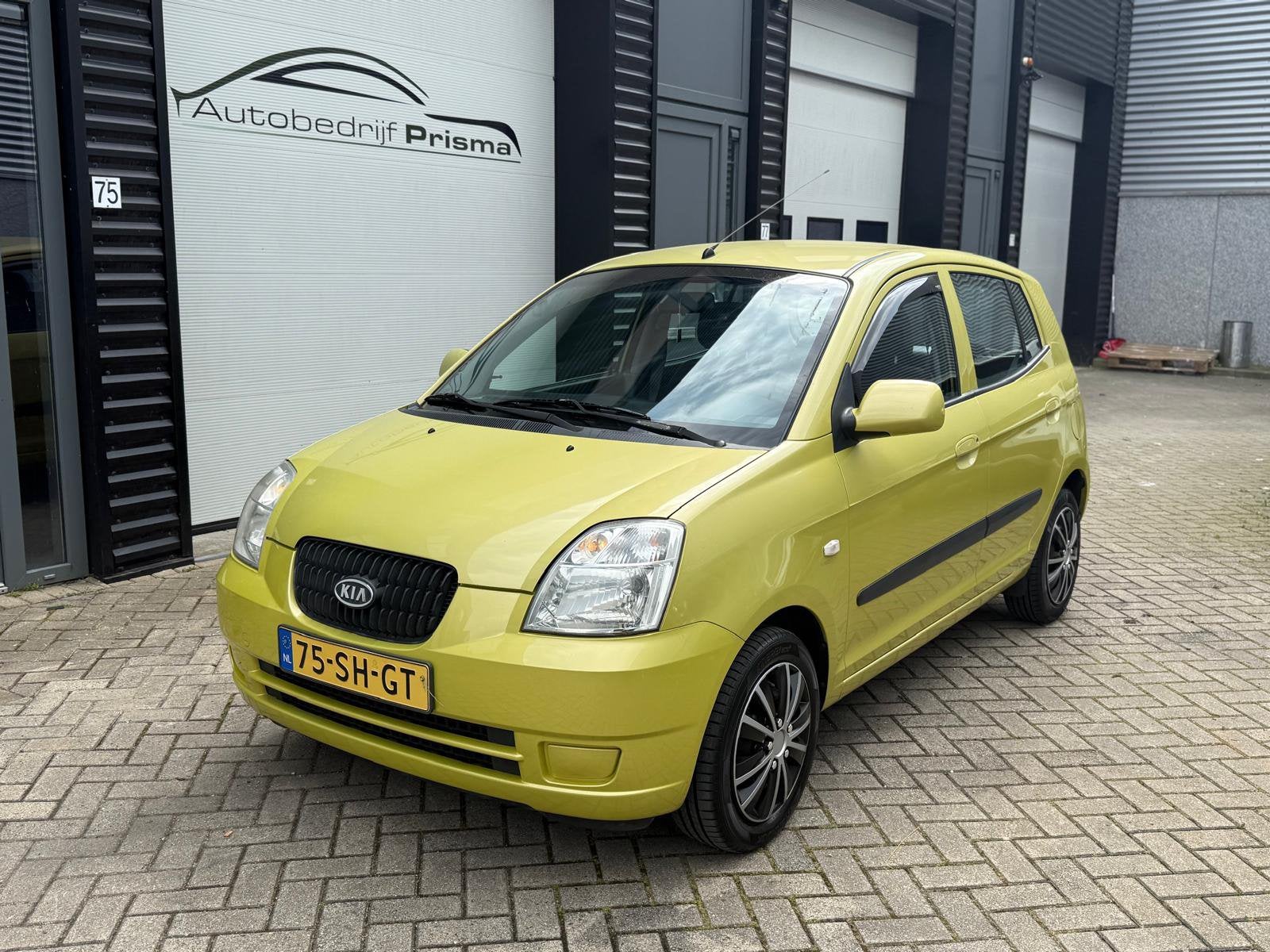 Kia Picanto 1.0 | Elektrisch Pakket | 2006 | APK | Nette Aut, Auto's, Kia, Voorwielaandrijving, 836 kg, Zwart, 4 cilinders