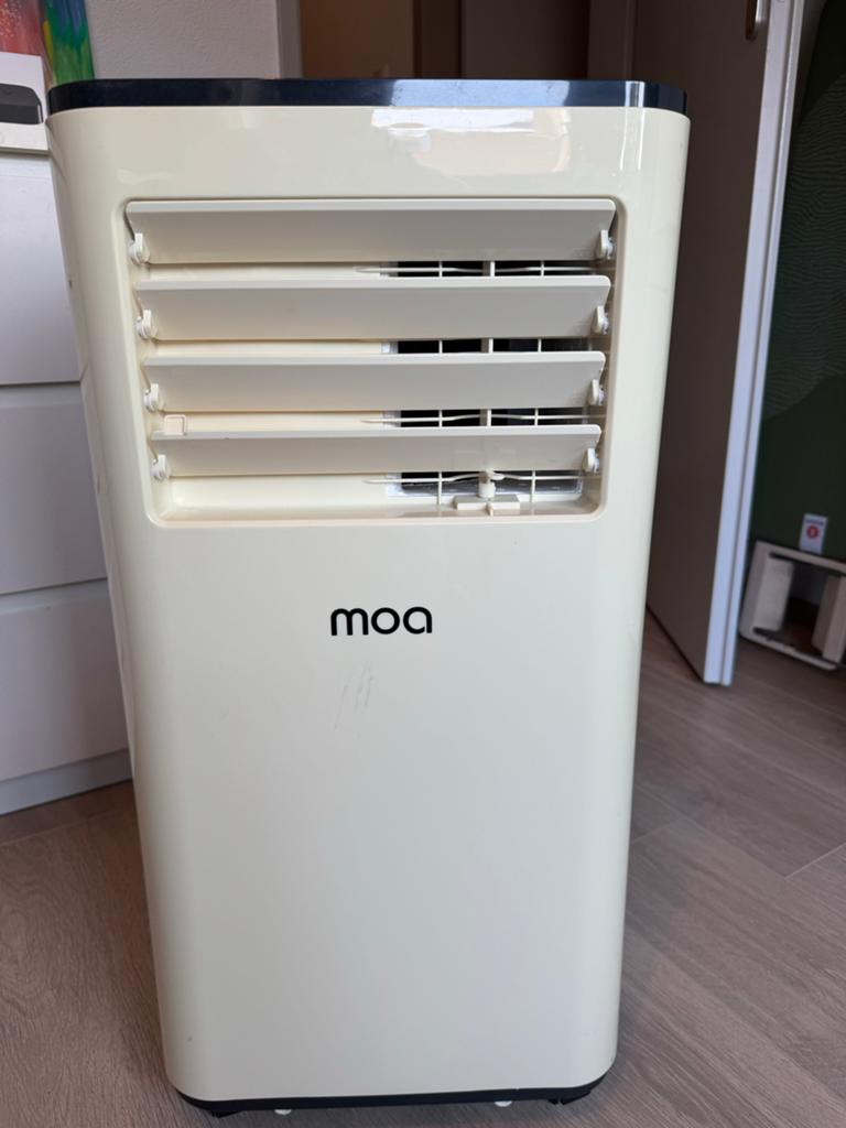 Moa Mobiele Airco met Afstandsbediening en Toebehoren, Witgoed en Apparatuur, Ophalen, Gebruikt, Minder dan 60 m³, 3 snelheden of meer