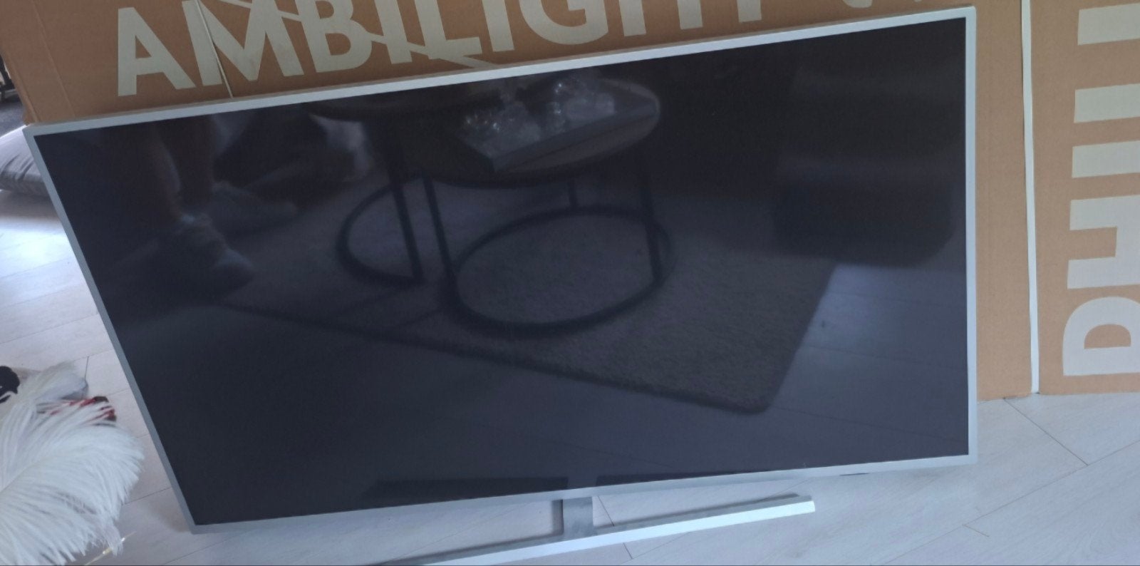 phillips the one ambilight 58 inch (defect), Ophalen, Philips, 50 Hz, 100 cm of meer