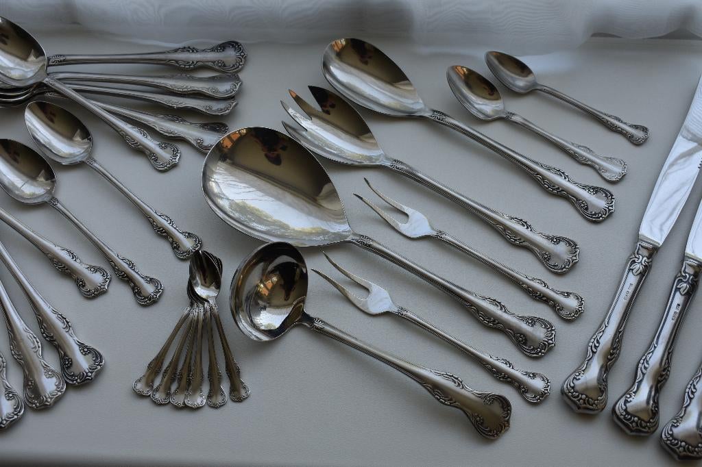 Gero Zilmeta 528 Menuet sla couvert lepels vorken mes jus, Ophalen of Verzenden