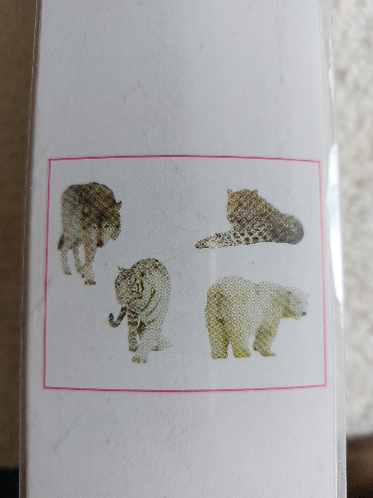 Gratis afhalen Muursticker - Wolf, Tijger, Luipaard, IJsbeer, Ophalen, Nieuw