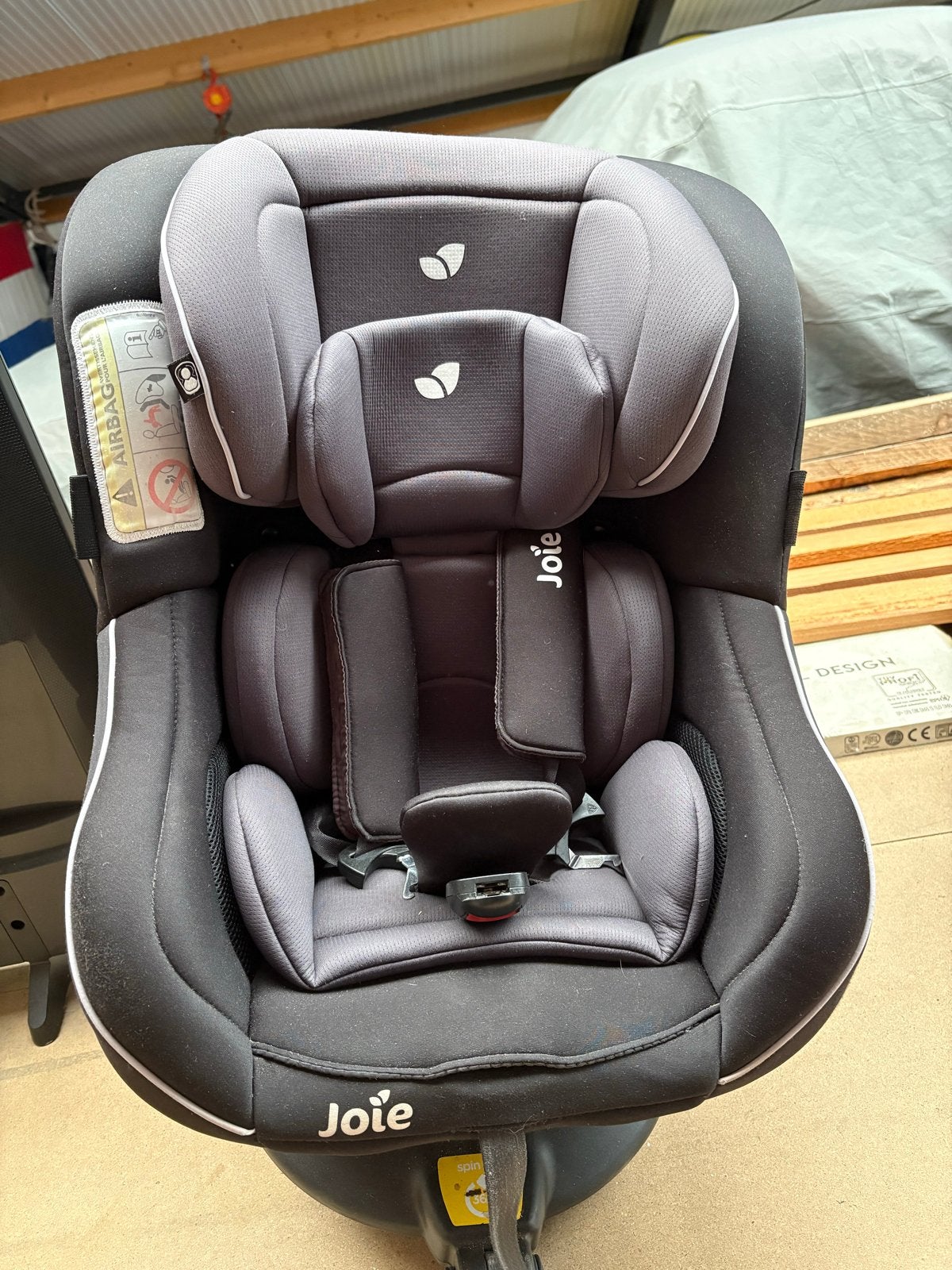 Joie 360 Spin Autostoel, Gebruikt, 0 t/m 18 kg, Verstelbare rugleuning, Isofix