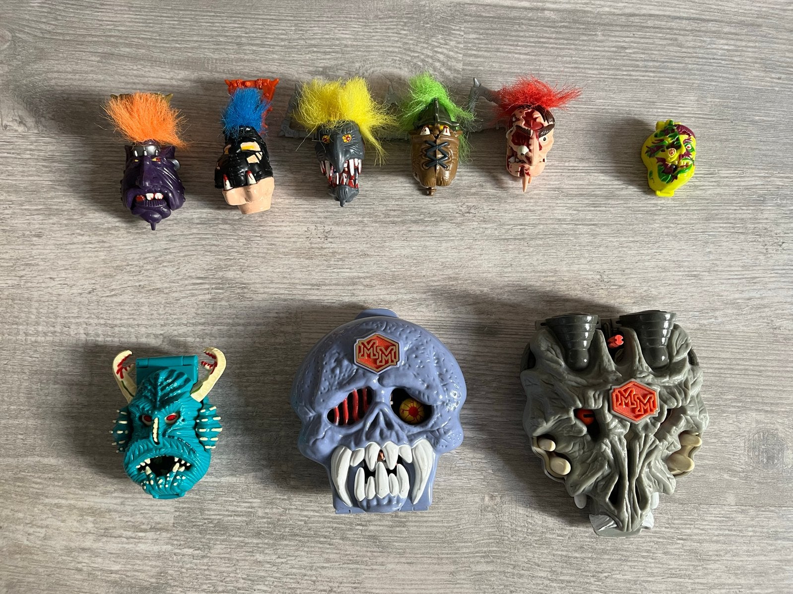 Mighty Max 1993 speelsets en figuren - Vintage speelgoed, Ophalen of Verzenden, Gebruikt