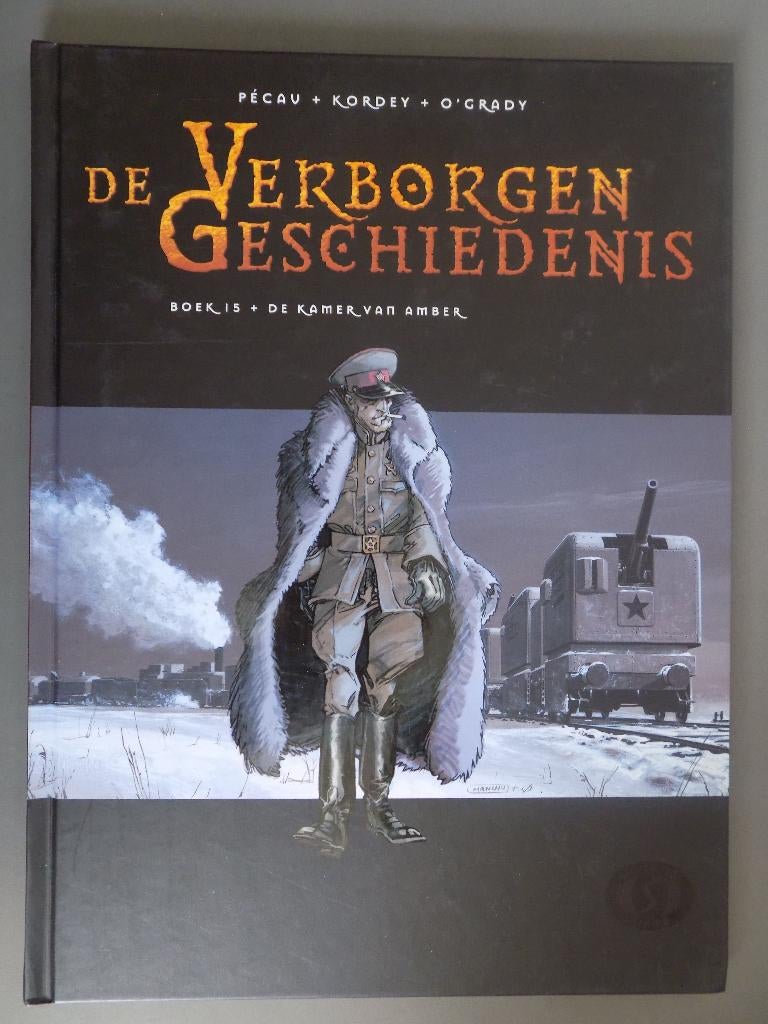 De verborgen geschiedenis - 15_HC_De kamer van Amber, Eén stripboek, Ophalen of Verzenden, Zo goed als nieuw