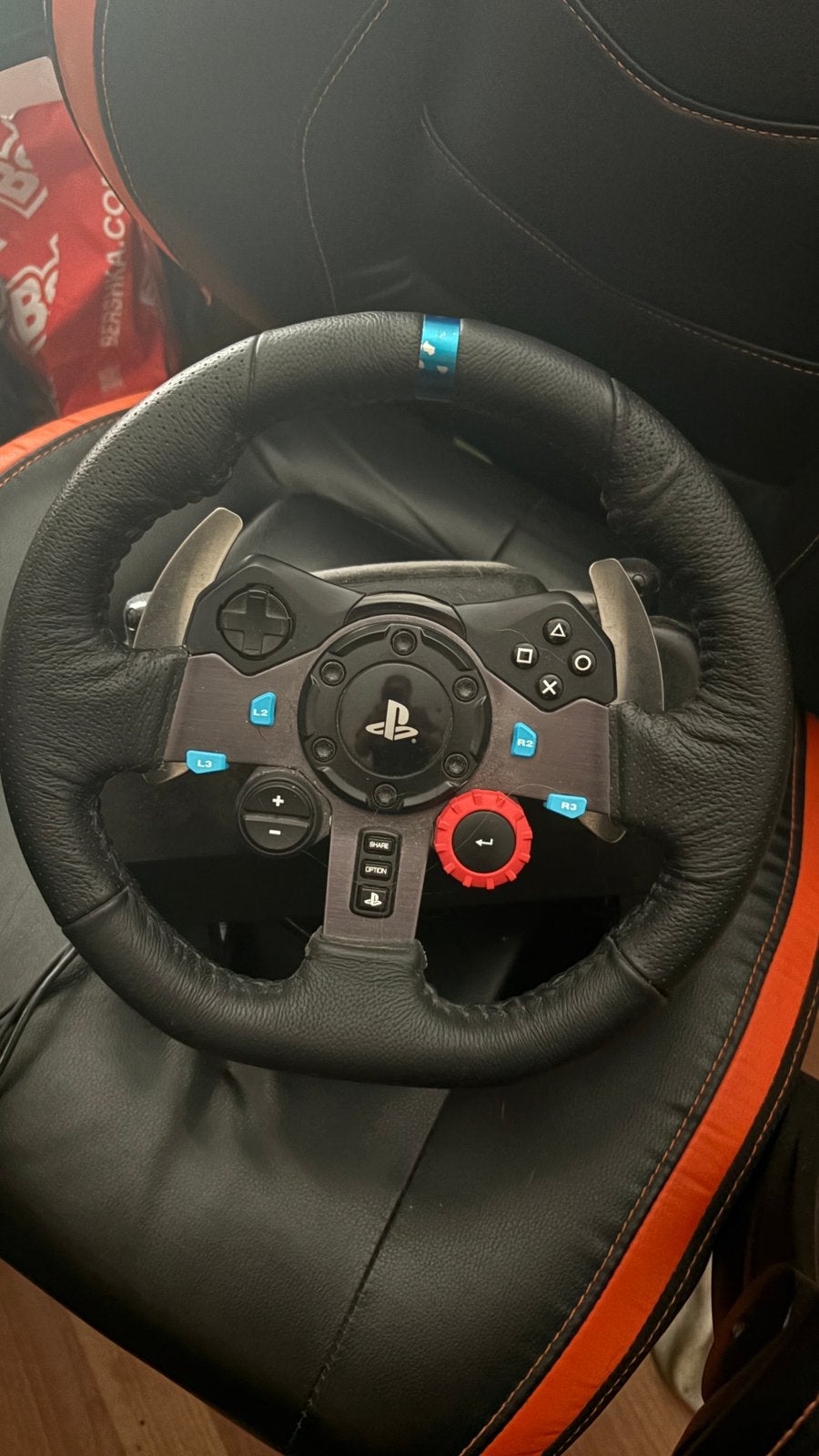 Logitech g29 stuur + pendalen + shifter