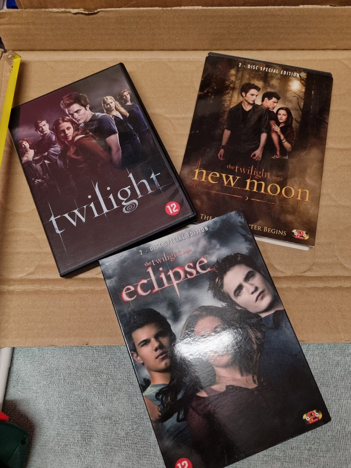 twilight dvds, Cd's en Dvd's, Vanaf 12 jaar, Ophalen of Verzenden