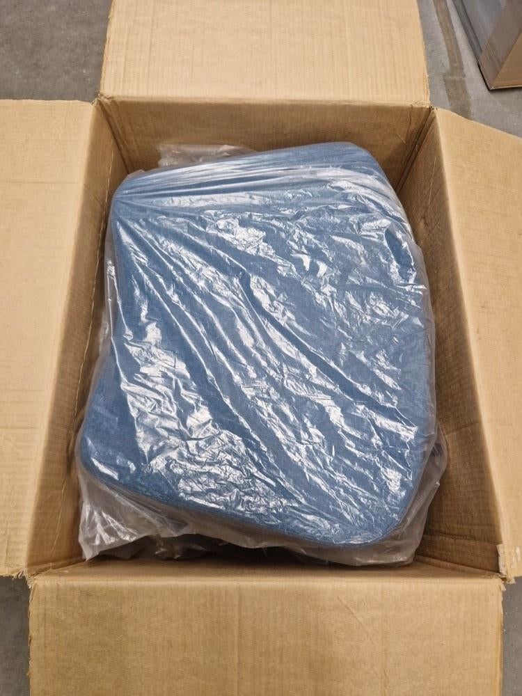 Verrijdbare Design Poef Zivella KUKA (nieuw), Nieuw, Minder dan 50 cm, Ophalen of Verzenden, Stof