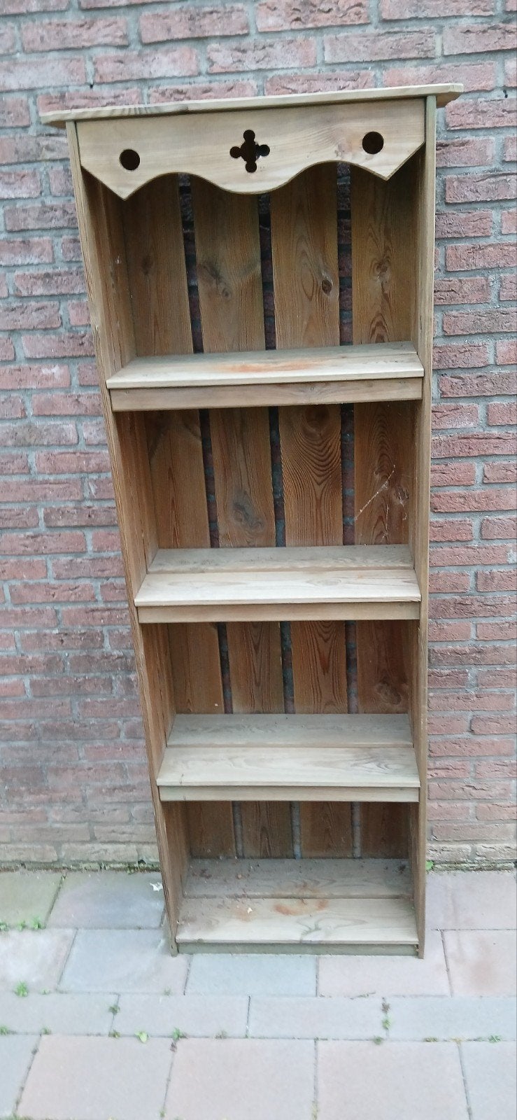 Houten Tuinkast / Opbergrek 30x60x180 cm, Ophalen, Gebruikt, Hout, Overige typen
