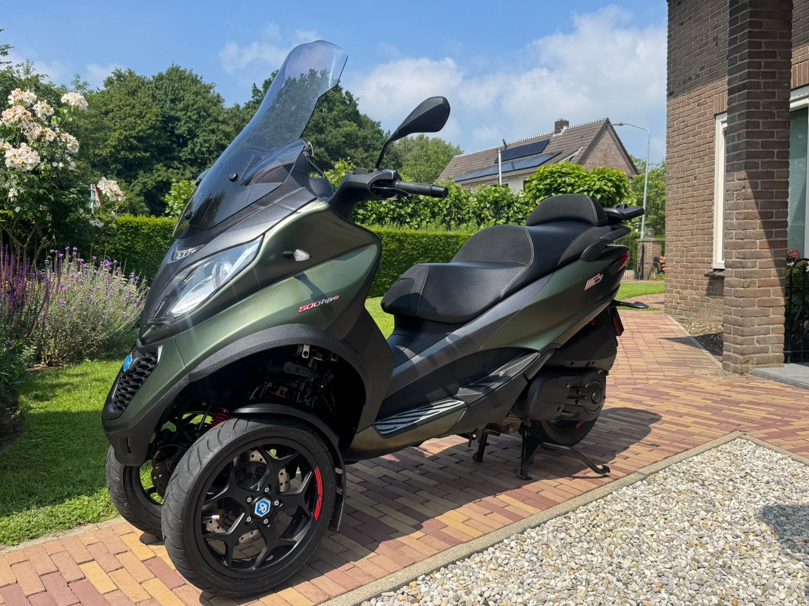 PIAGGIO MP3 500 HPE SPORT AUTORIJBEWIJS., Ophalen, Overige modellen, Zo goed als nieuw, Benzine