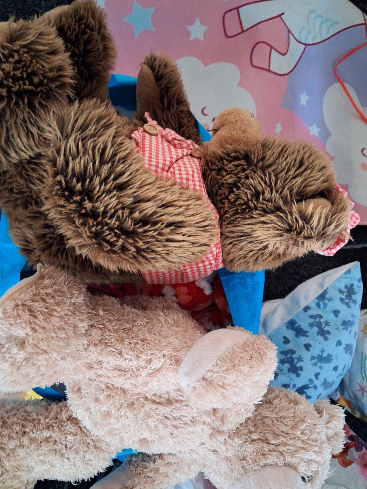 tas vol met knuffels, Ophalen, Zo goed als nieuw, Overige typen