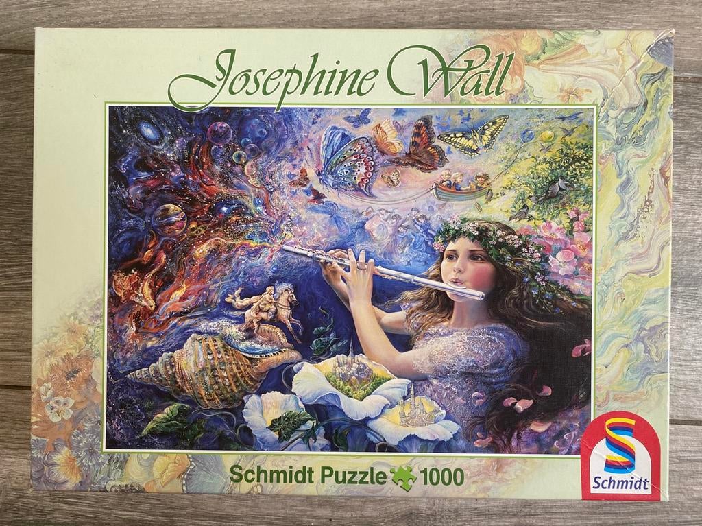 Josephine Wall Toverfluit Schmidt puzzel 1000 st, Ophalen, 500 t/m 1500 stukjes, Zo goed als nieuw, Legpuzzel